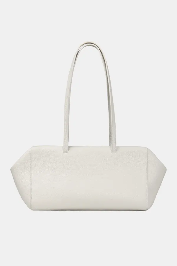 Arc shoulder Bag in Pale Ivory