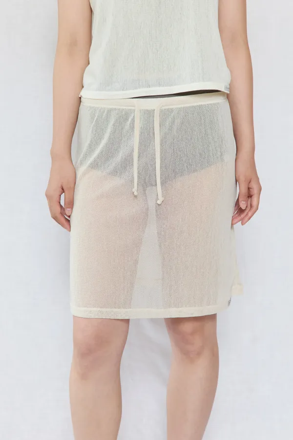 Mesh Swim Skirt- 2Colors