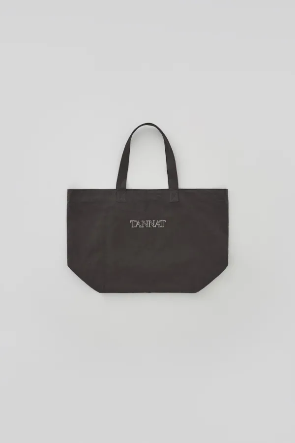 T/T Washed canvas bag (charcoal)
