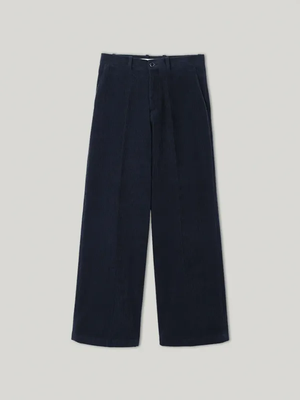 Aspen Corduroy Trouser Navy (2nd)