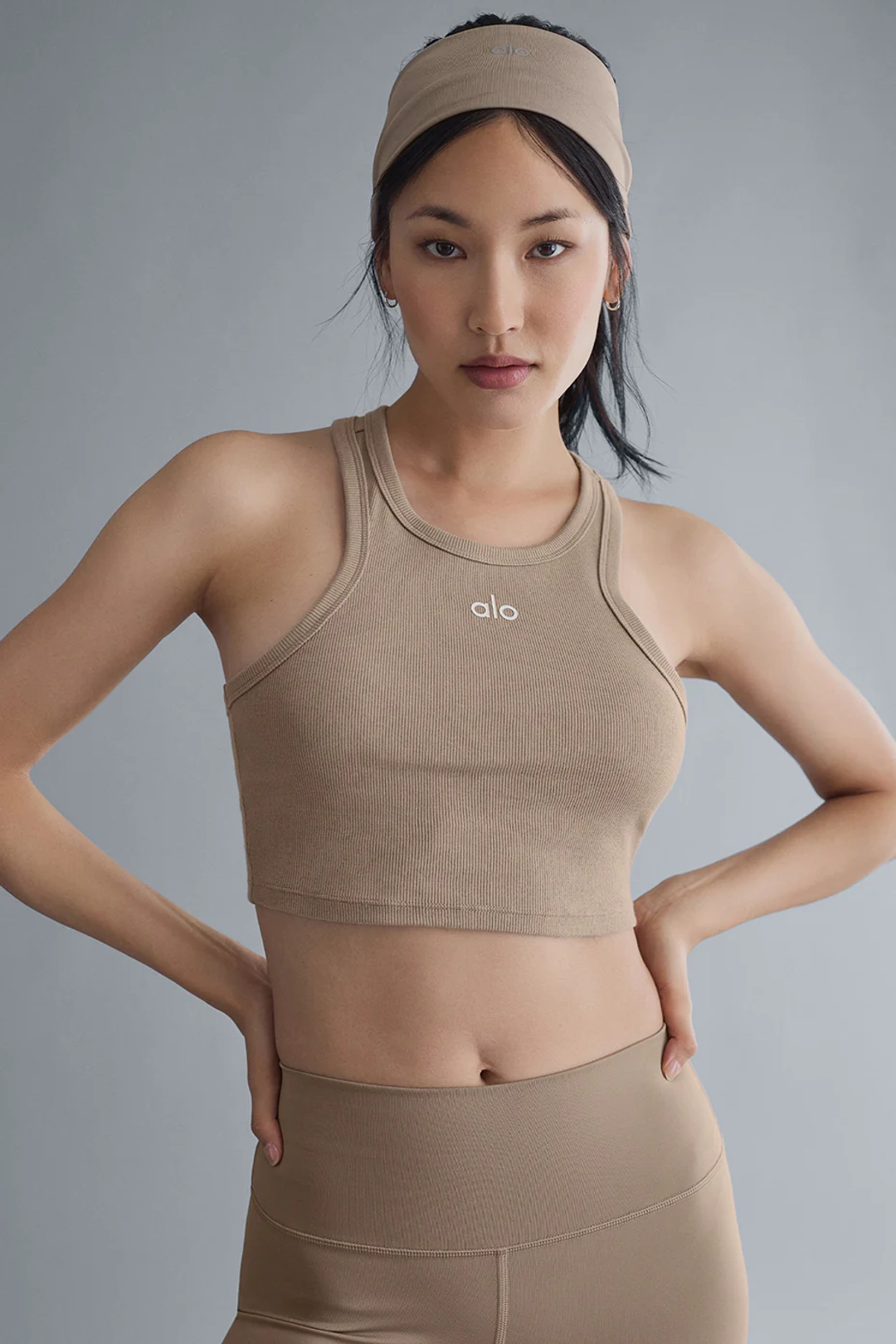 알로요가 Airlift Headband - Gravel 상품 이미지 2