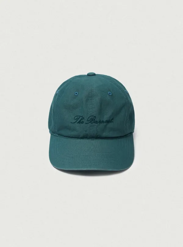 Nylon Stitch Logo Ball Cap_Green
