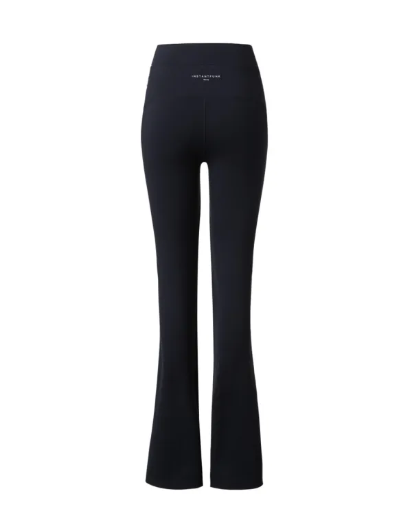 Volume Bootcut Leggings 01 - Black