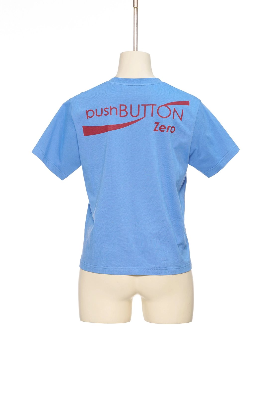 푸쉬버튼 SS26 ZERO BLUE UNISEX LOGO T-SHIRT 상품 이미지 2