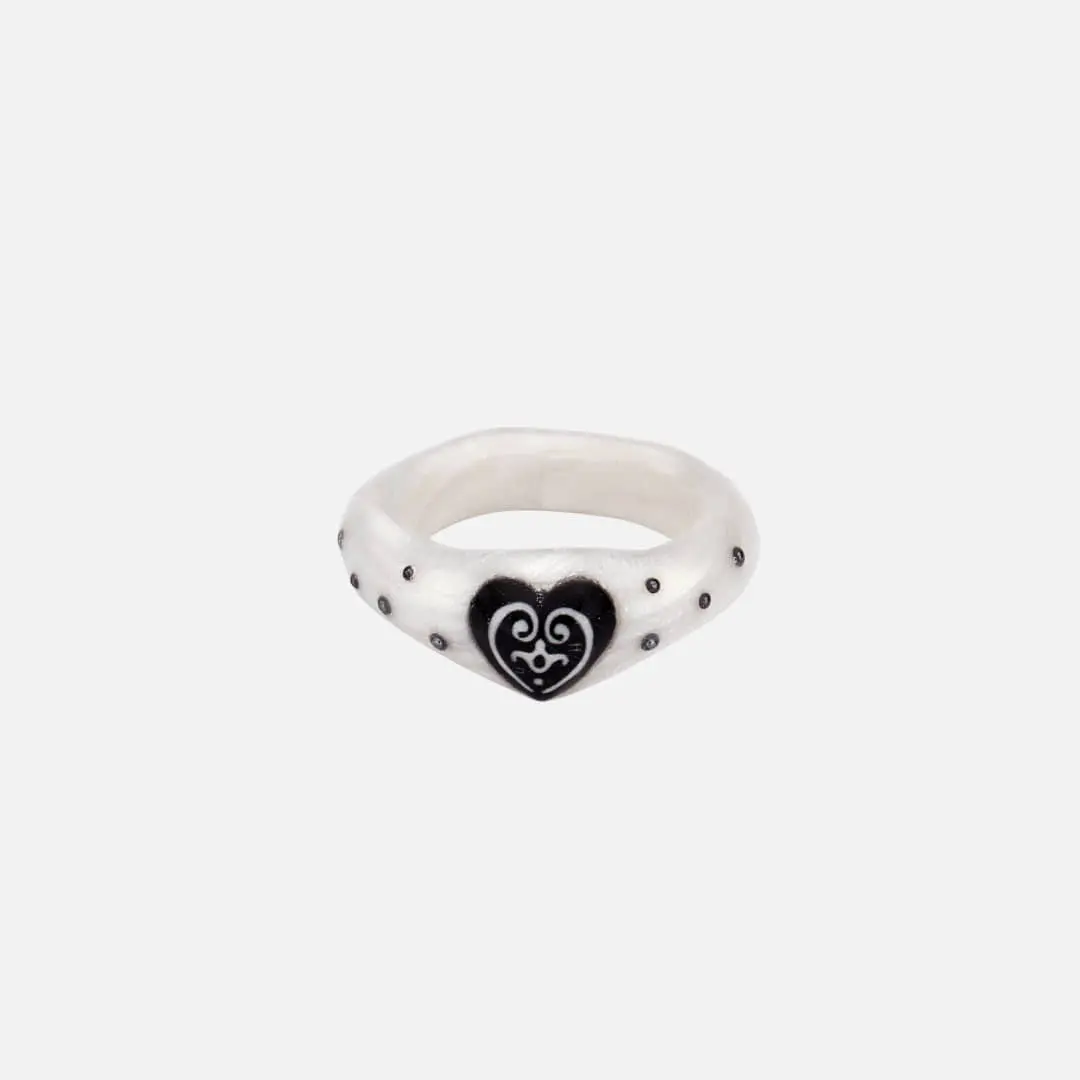 엔프프 dotty romance ring-white 상품 이미지 2