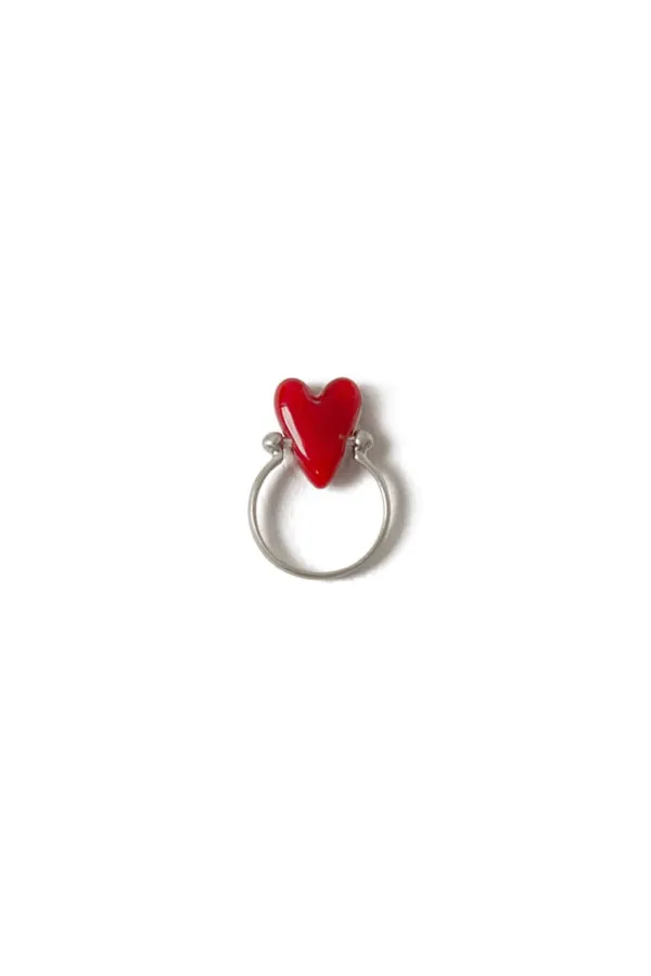 [Fotl X THINKPLANT] Heart Ring, Red