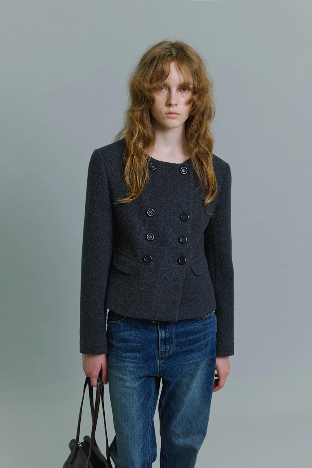 엘오61 Celin Double Jacket 상품 이미지 1