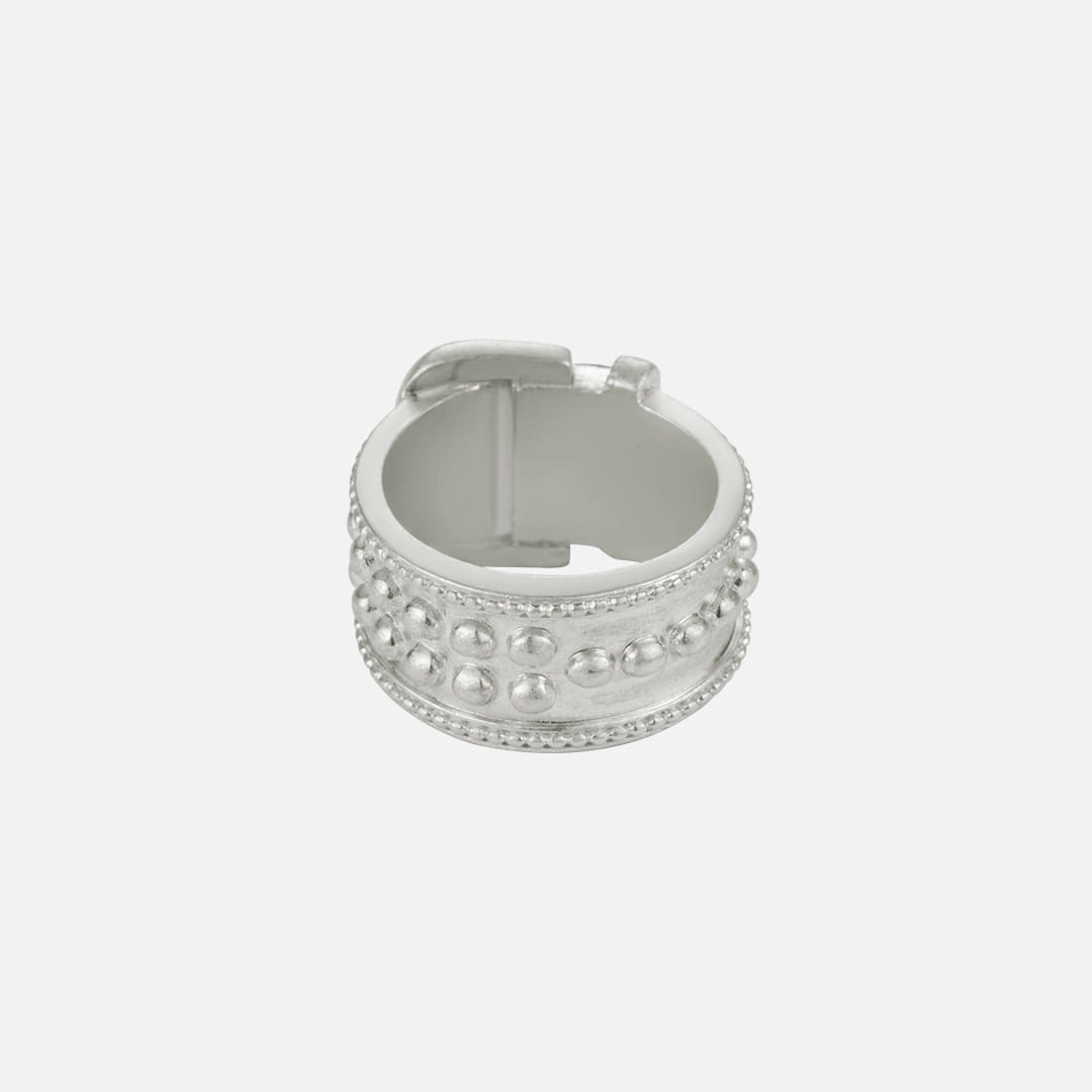 엔프프 [silver925] belt ring-silver 상품 이미지 3