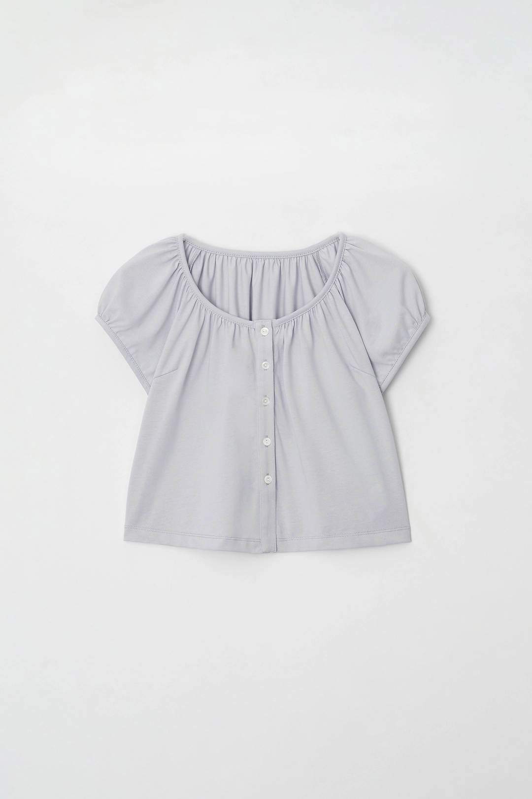 윤슬 clair puff blouse t-shirt (sky) 상품 이미지 1