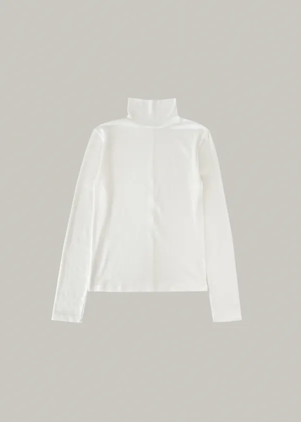 high neck wool long sleeve (4color)