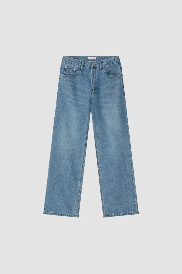 Mog Blue Denim Pants