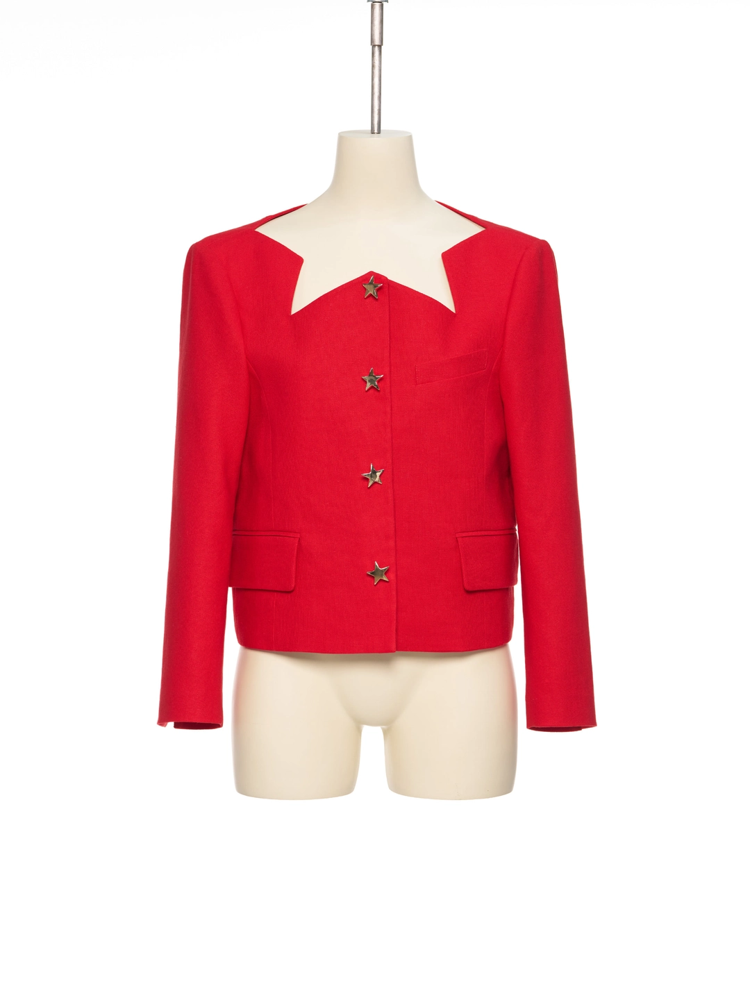 푸쉬버튼 SS26 RED STAR-BUTTON JACKET 상품 이미지 1