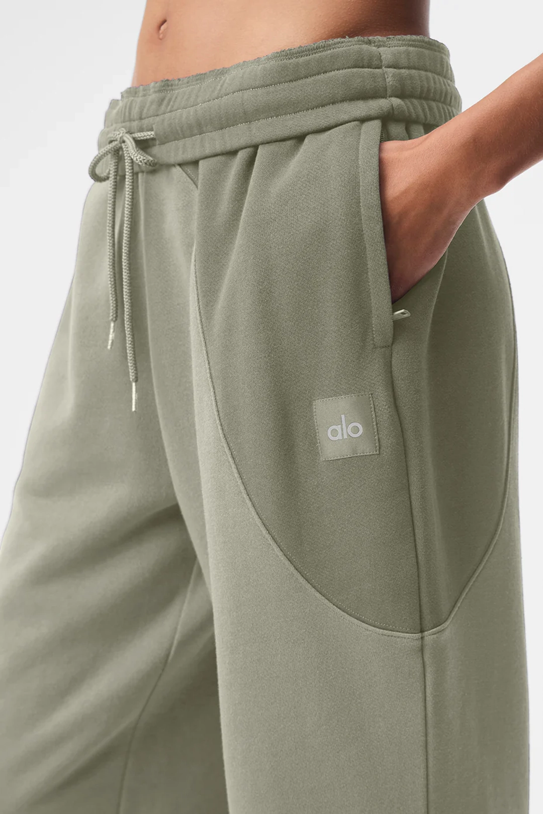알로요가 Make Waves Sweatpant - Limestone Tonal 상품 이미지 3