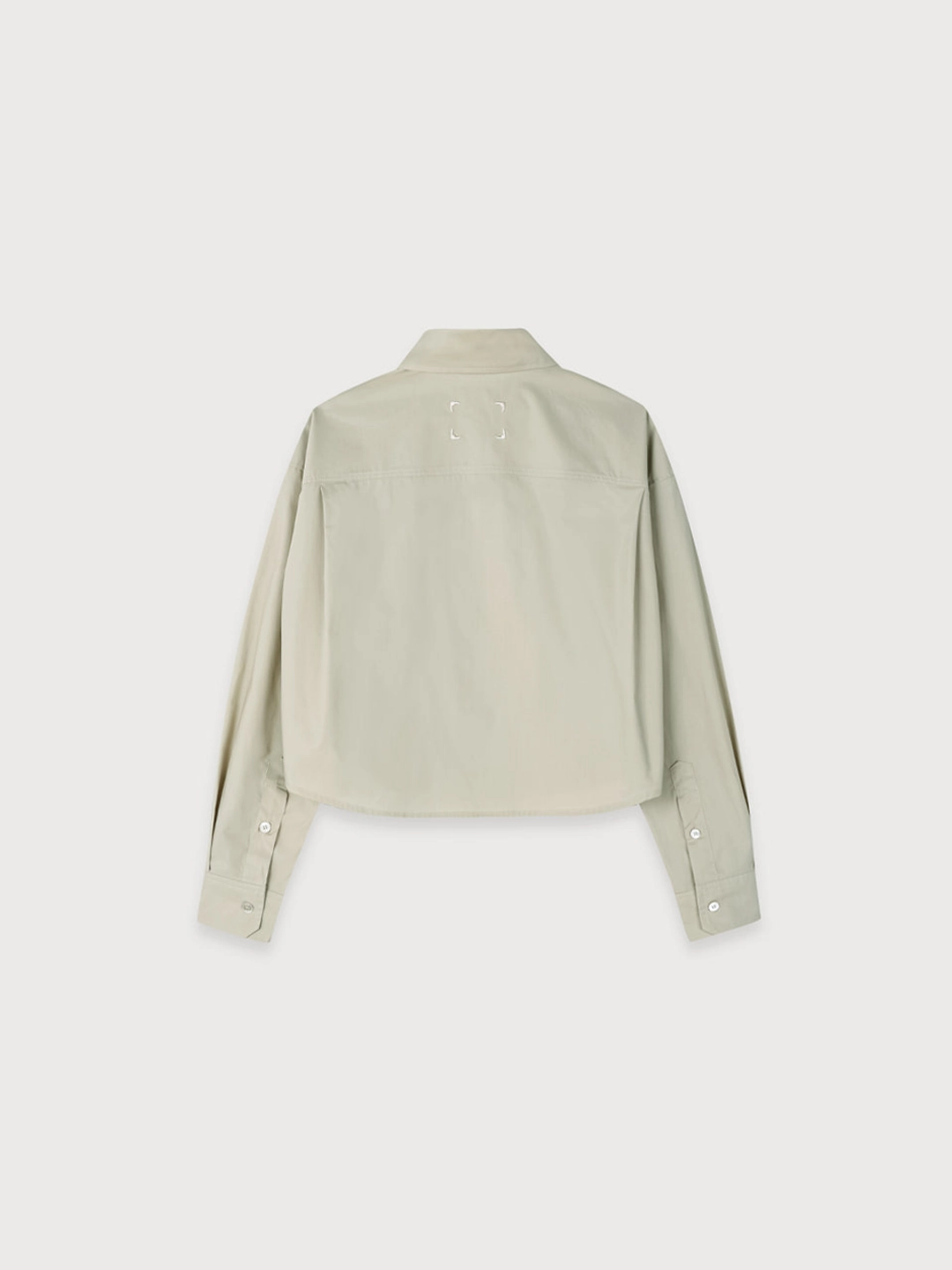 뮤제 NUMARE Airy Cotton Poplin Shirt_Soft Taupe 상품 이미지 2