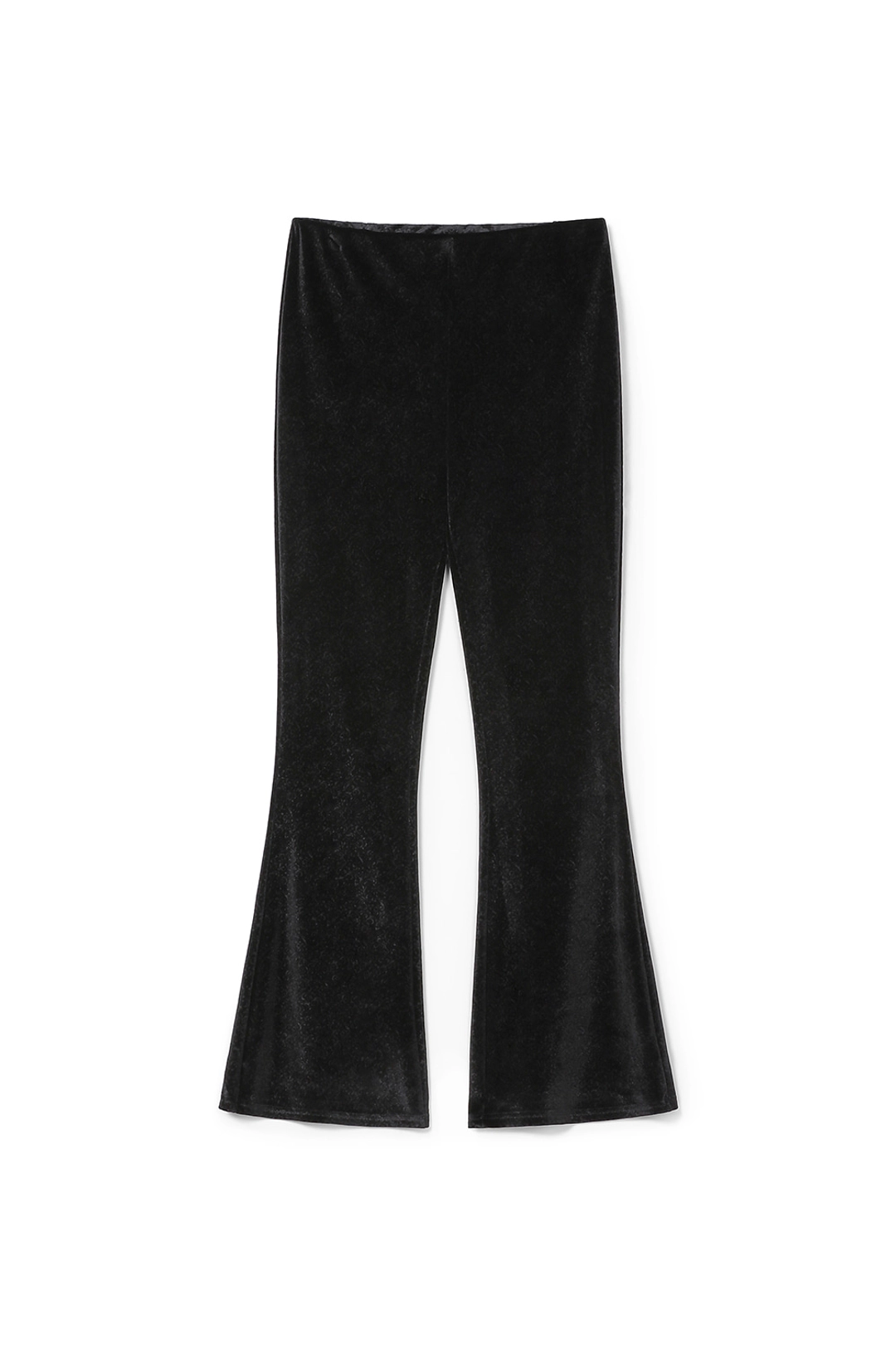 썬번프로젝트 JACQUARD BANDING BOOTSCUT PANTS, BLACK 상품 이미지 1
