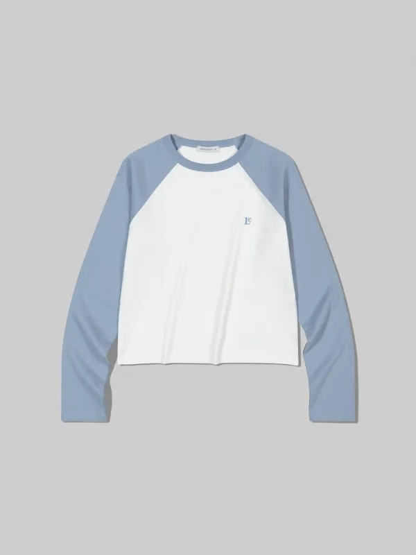 Organic Raglan T-Shirt_Blue