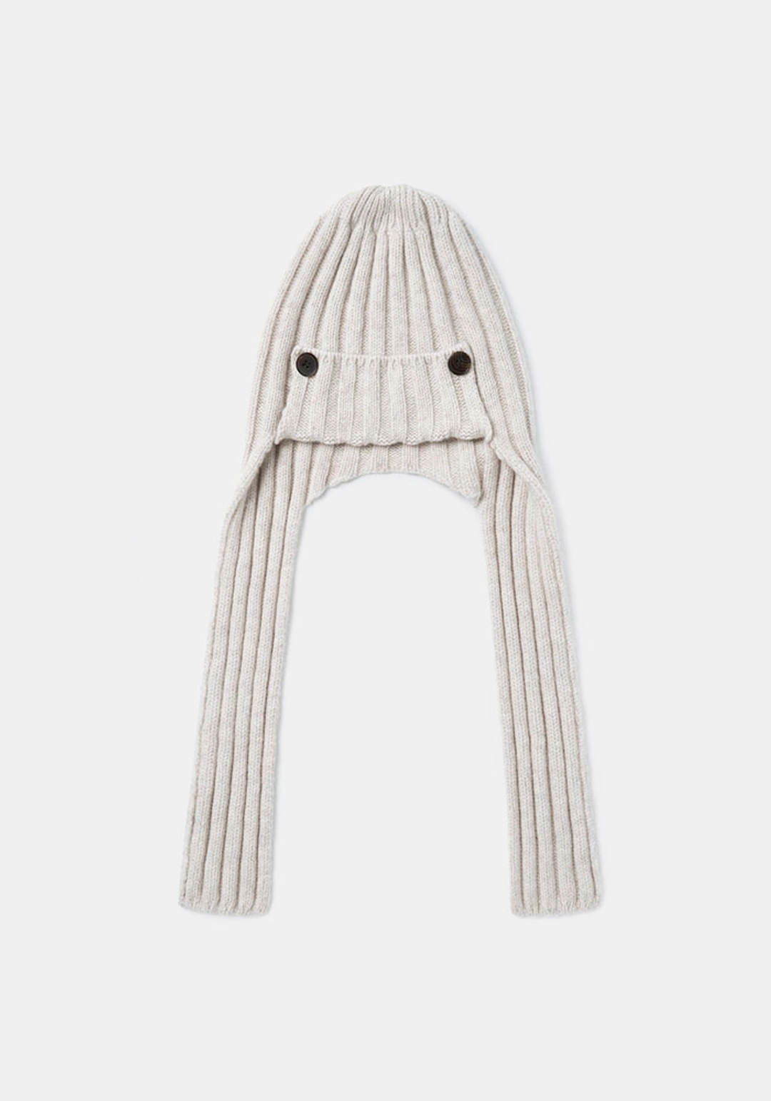이브세이지 Button beanie (Oatmeal) 상품 이미지 1