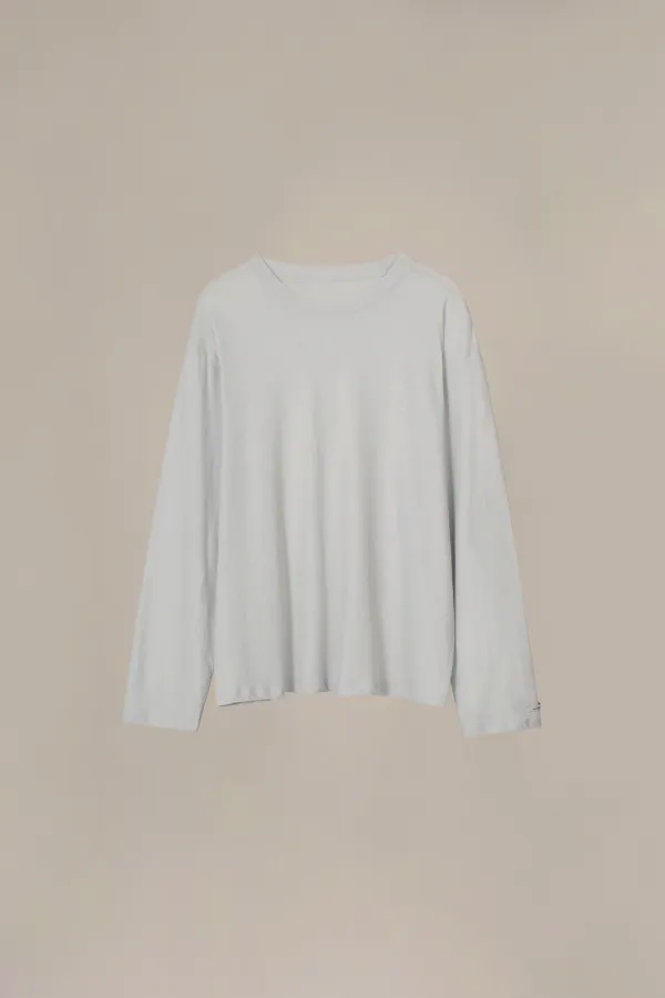 SUMMER LONG SLEEVE T-SHIRT_LIGHT GREY