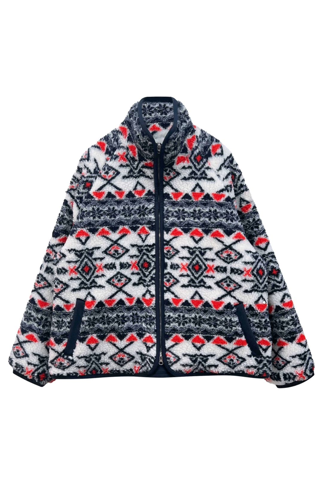아리 NORDEN FLEECE JACKET / NAVY 상품 이미지 1