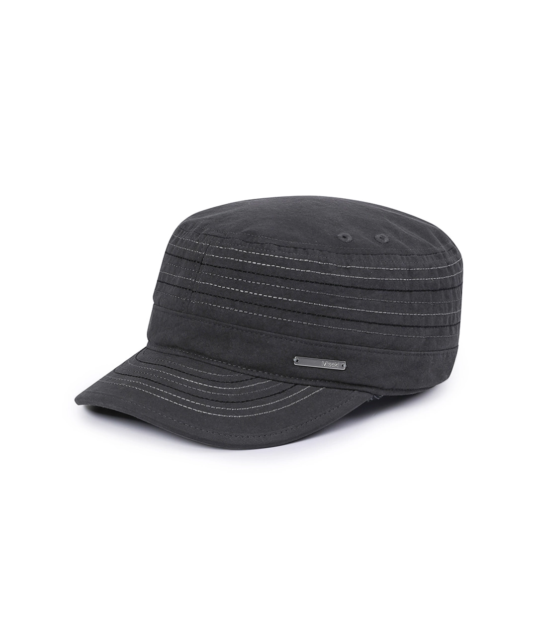 미세키서울 Stitch work cap CHARCOAL 상품 이미지 1