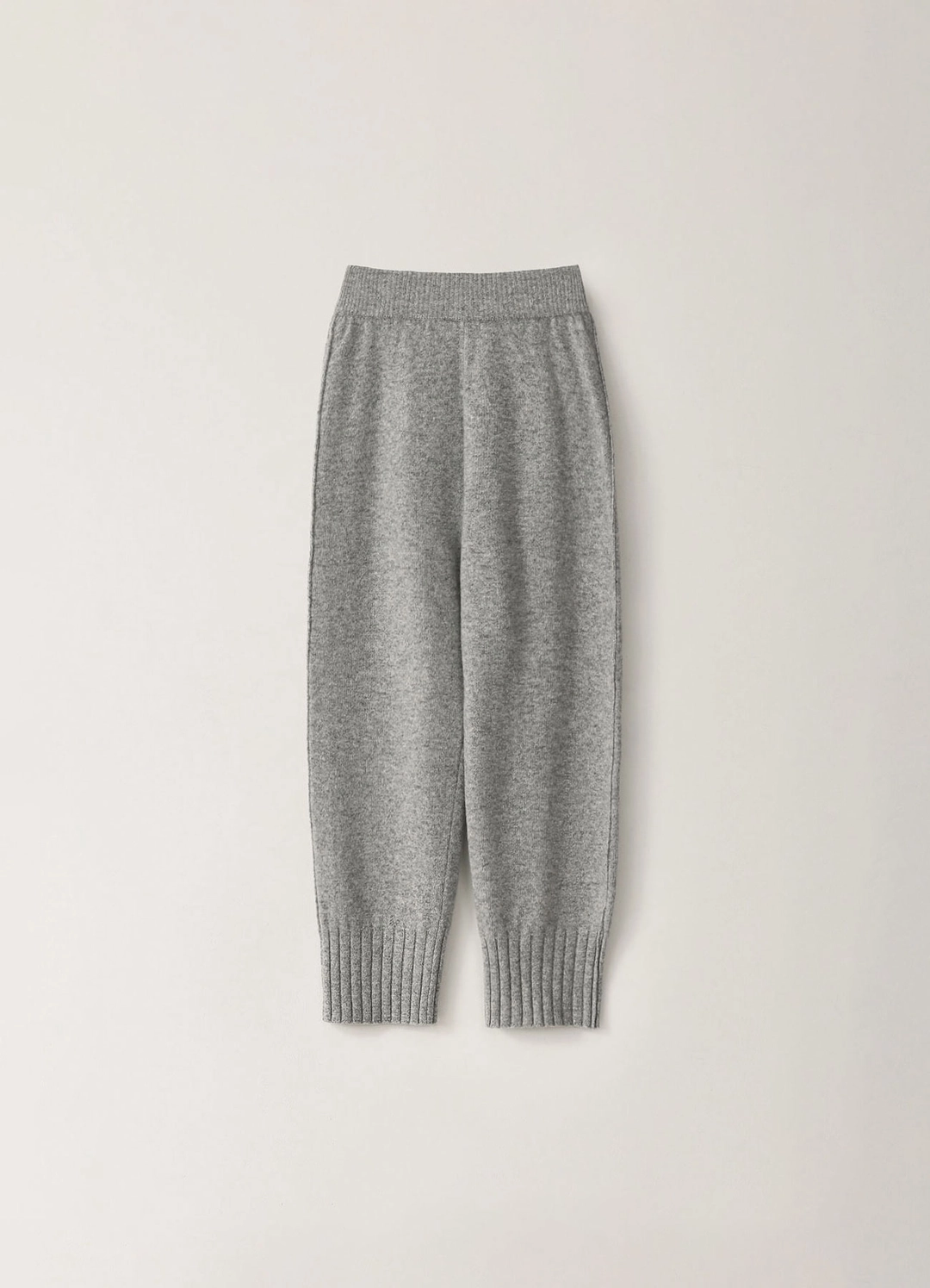 페블엠 Merino Wool Knit Jogger Pants - Gray 상품 이미지 1