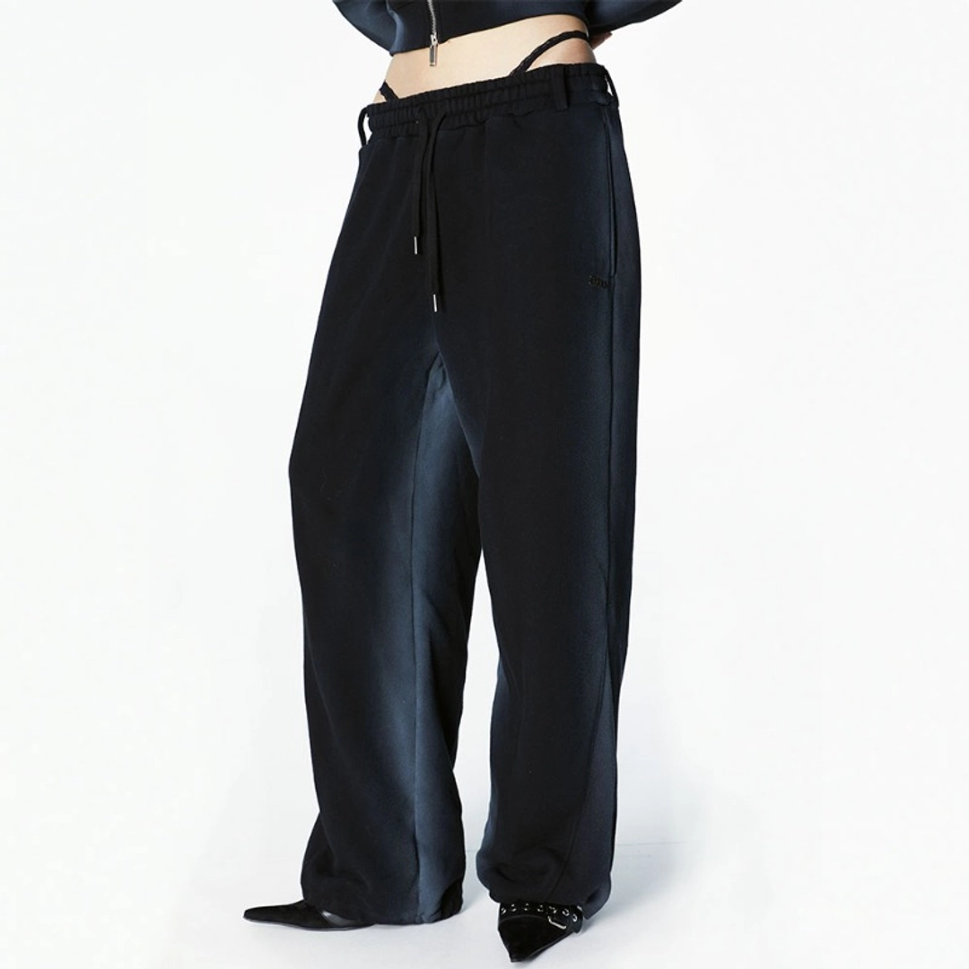 2000아카이브 MOSS WASHED SWEATPANTS (BLACK) 상품 이미지 2