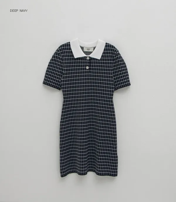 (OP-6196)DALI TWEED KNIT DRESS