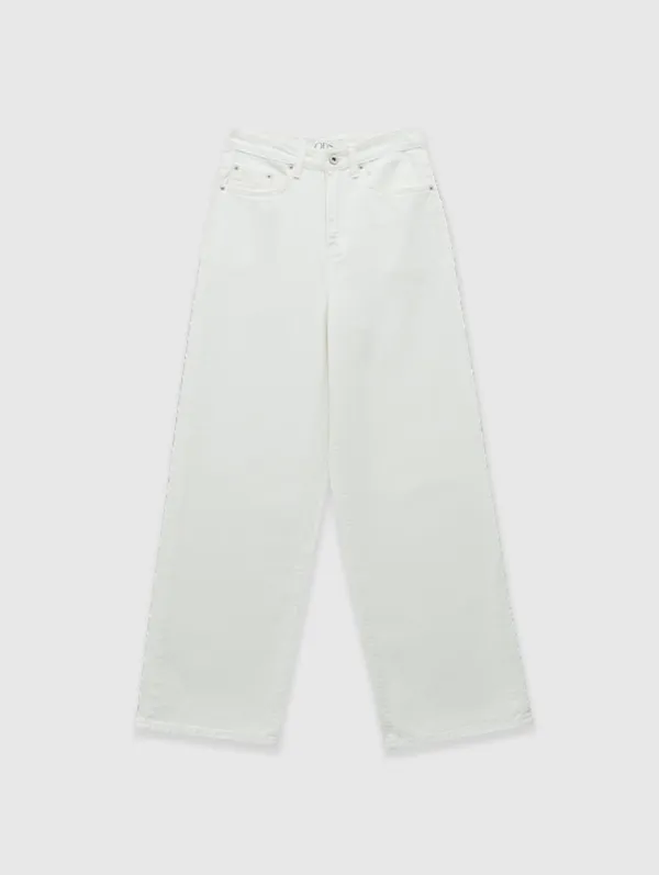 018 Relaxed Denim (White)