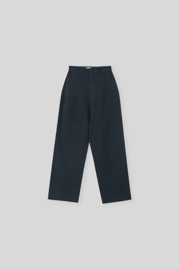 Pod cotton pants (navy)
