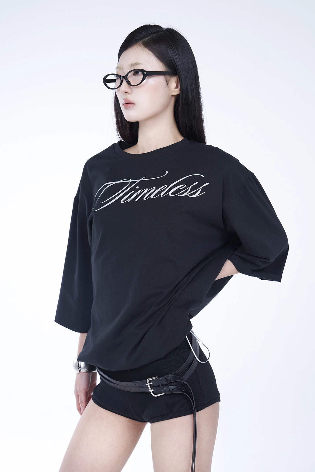 뎁크 TWO STRAP BELT - BLACK 상품 이미지 2
