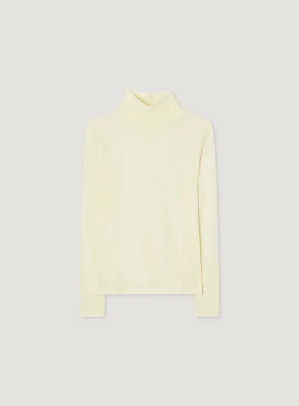 SHEERLY TURTLE TEE_LIGHT YELLOW