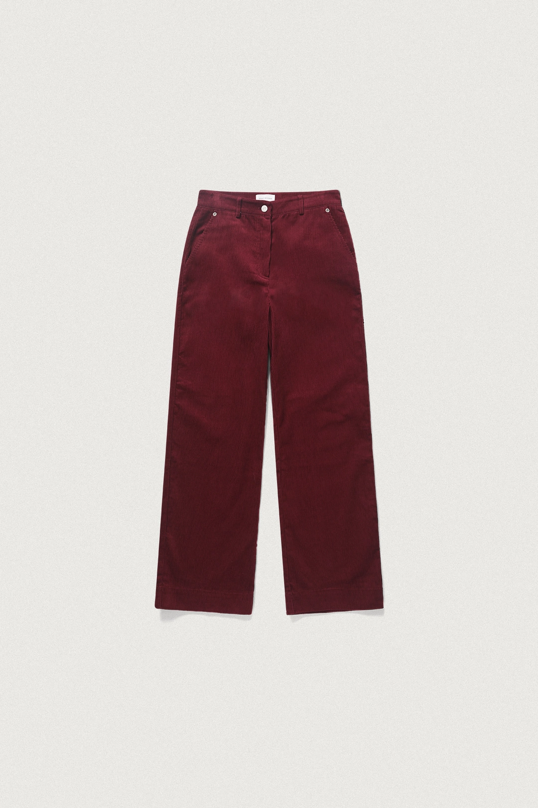 샤드라마 MOST CORDUROY SEMI WIDE PANTS [BURGUNDY] 상품 이미지 1