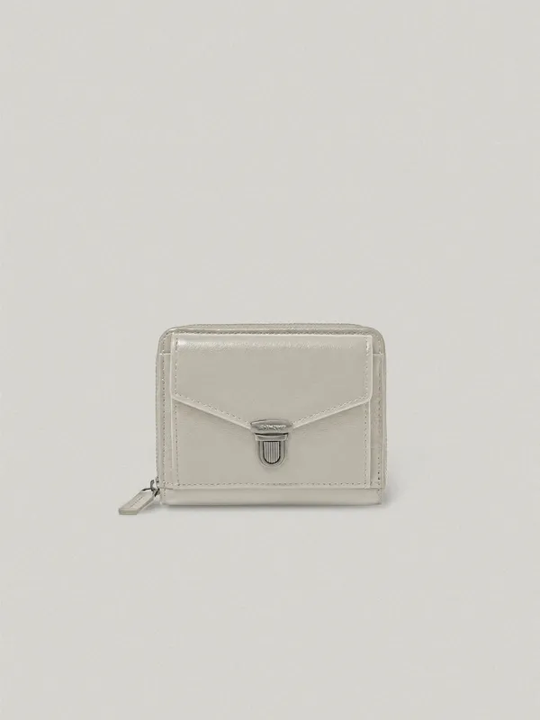 PORTE ZIIPPER WALLET ECRU - VINTAGE포르테 지퍼 지갑