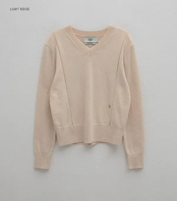 (T-7021)ESSENTIAL WOOL DAPHNEL KNIT