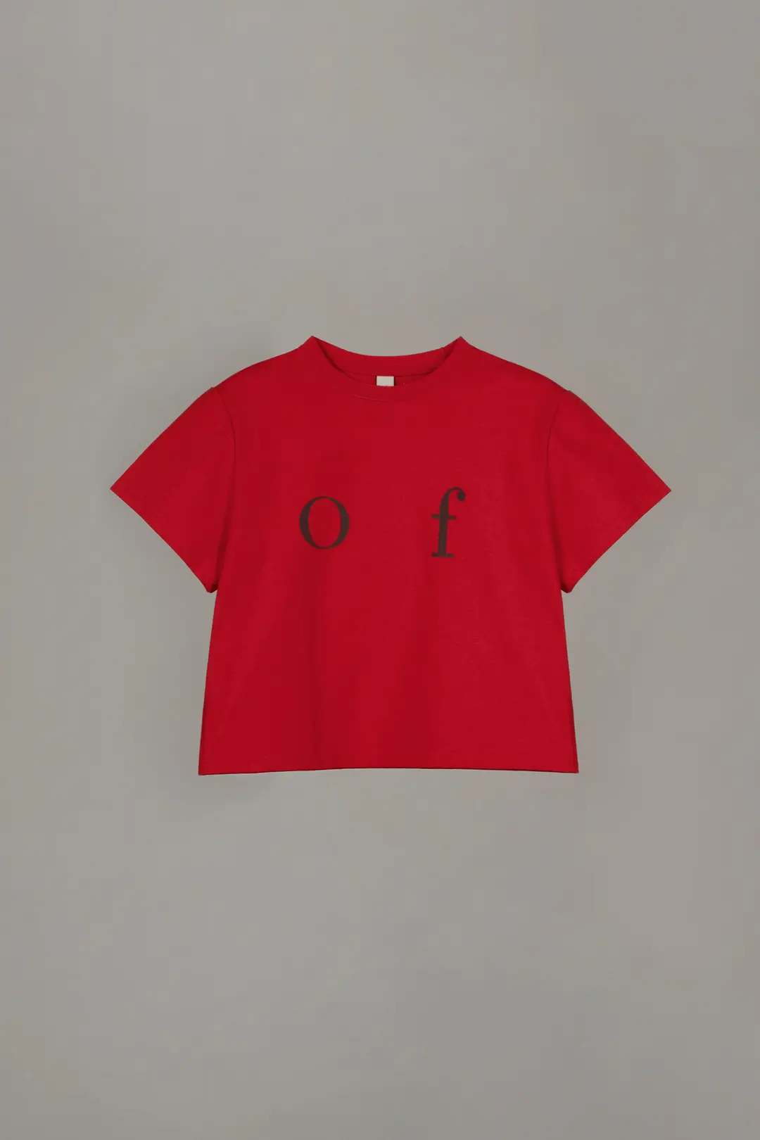 오버듀플레어 OF LOGO T-SHIRT_RED 상품 이미지 3