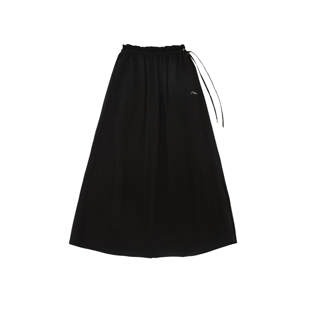 피브비 Frill Waist Long Skirt (ebony black) 상품 이미지 1