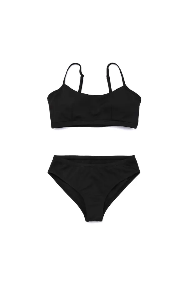Like Gym Bikini Set, Black