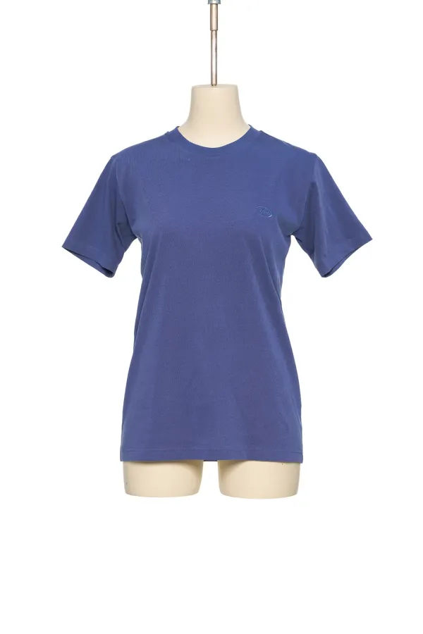 SS26 ZERO NAVY ESSENTIAL ZERO LOGO T-SHIRT