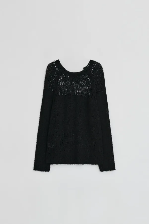 NETTING MIXED KNIT