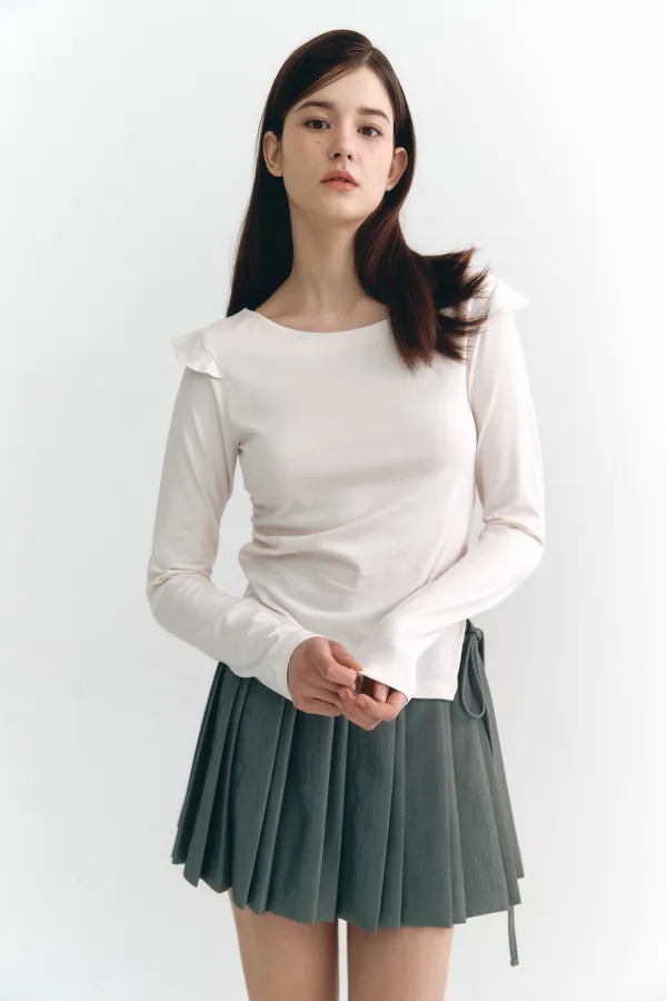 Angel Slit Long Sleeve Pink