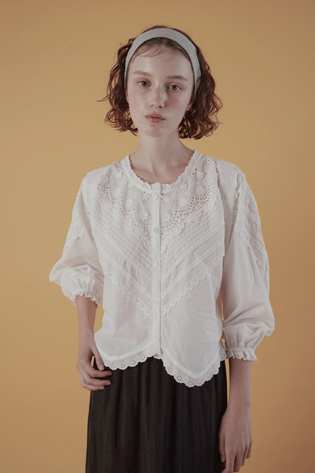 위드아웃썸머 Antique garden blouse 상품 이미지 2