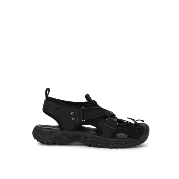 RIBEL TRAIL SANDALS / BLACK