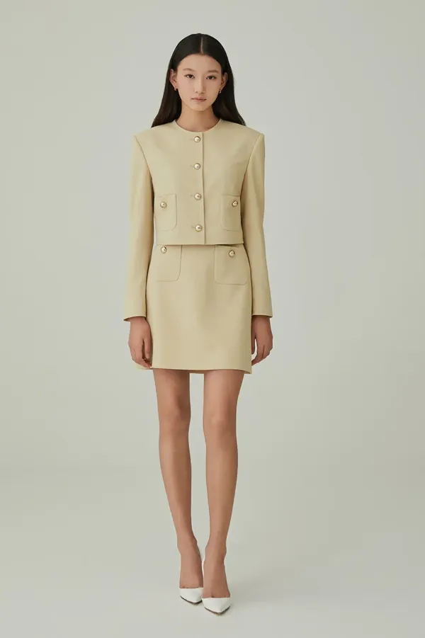 NO.21 SKIRT - MUSTARD