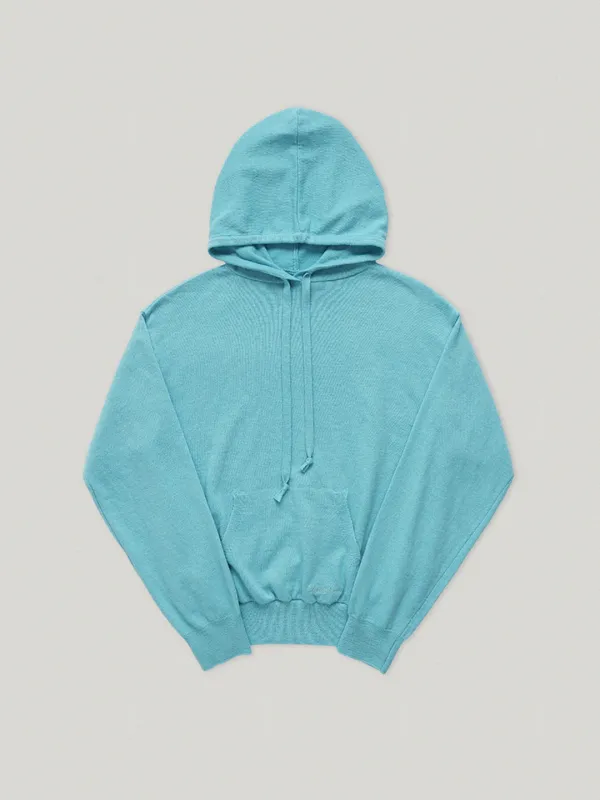Aqua Rebby Hooded Knit (2nd)