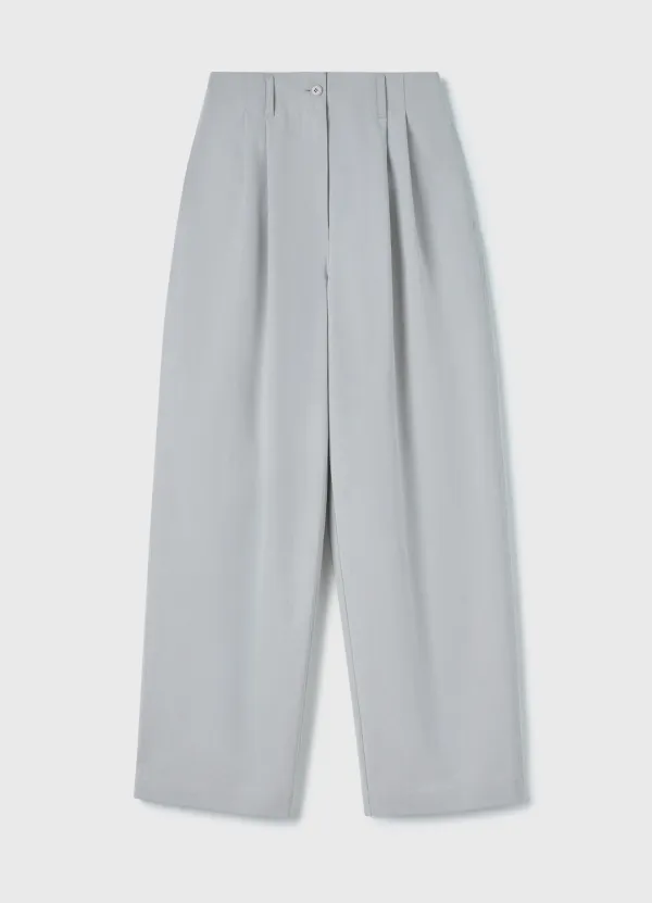 Wide Two-Tuck Pants / Sage
