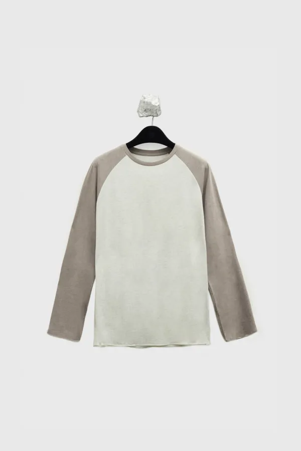 Cut-off Raglan L/S T-shirt
