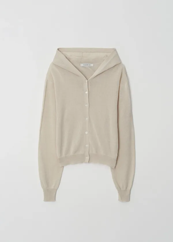 Summer hood cardigan (light beige)
