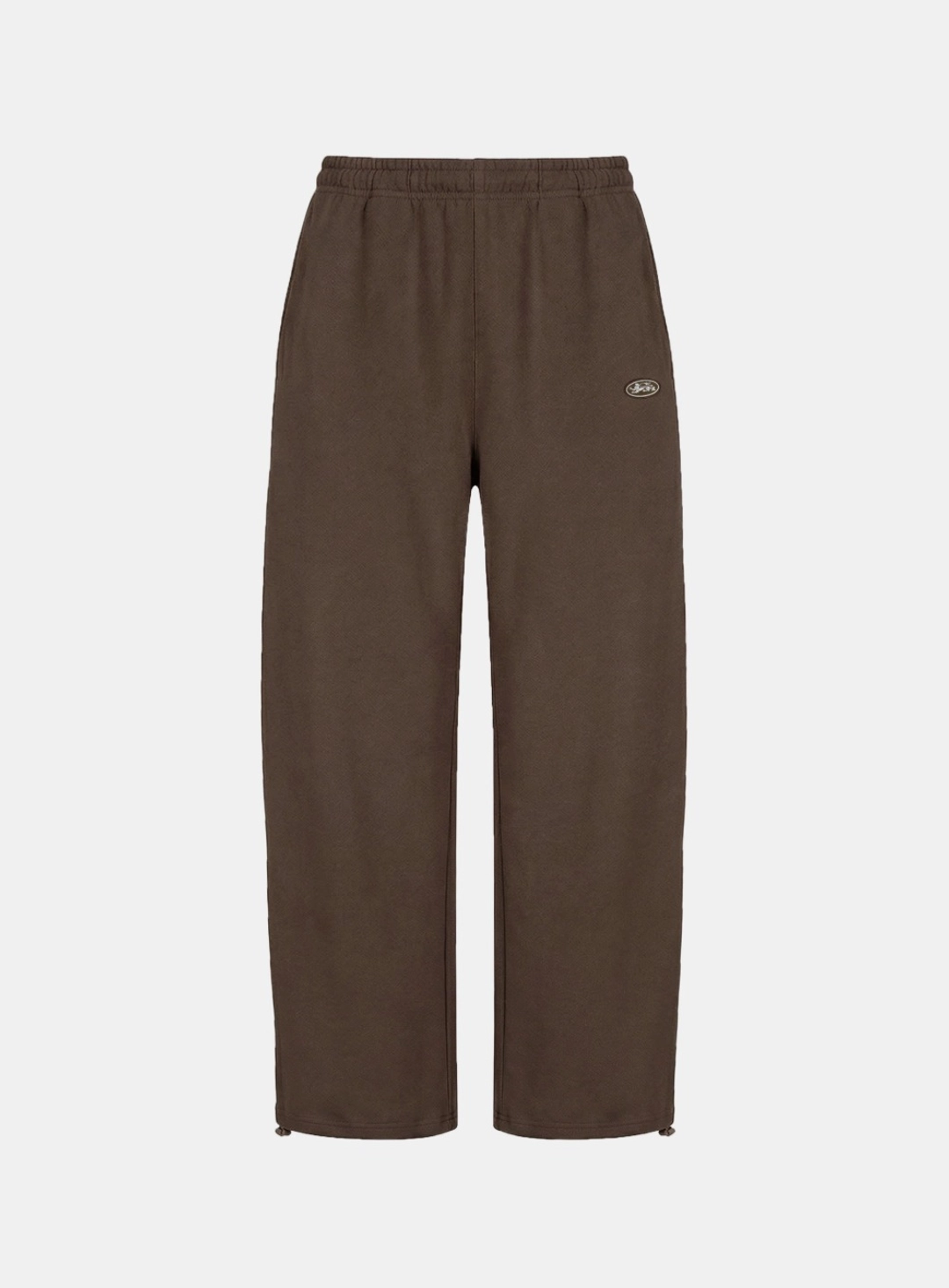 배드블러드 [w-pts26-022] BS Soft Terry Baggy Joggers - Brown 상품 이미지 1