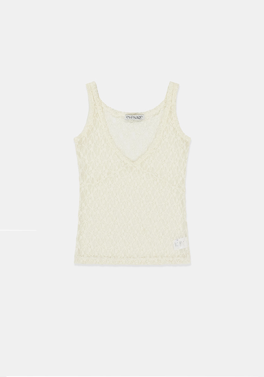 이브세이지 Lace sleeveless (Ivory) 상품 이미지 1