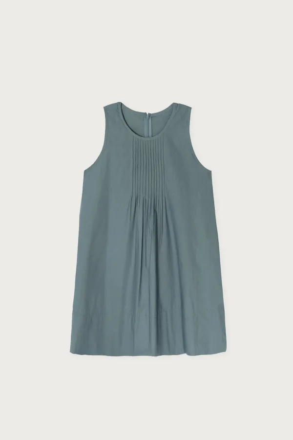 PINTUCK SLEEVELESS BLOUSE EVENING